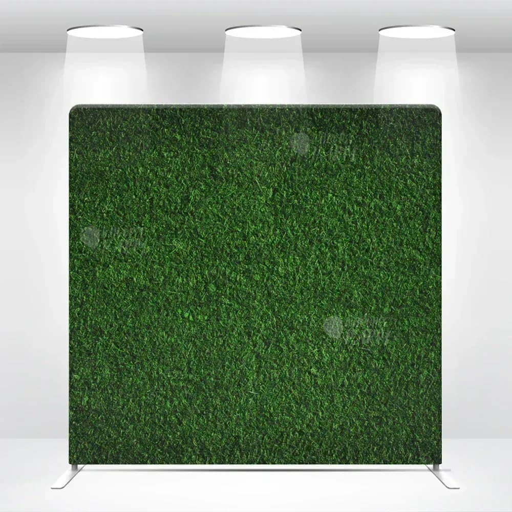 Green Hedge photo booth backdrop