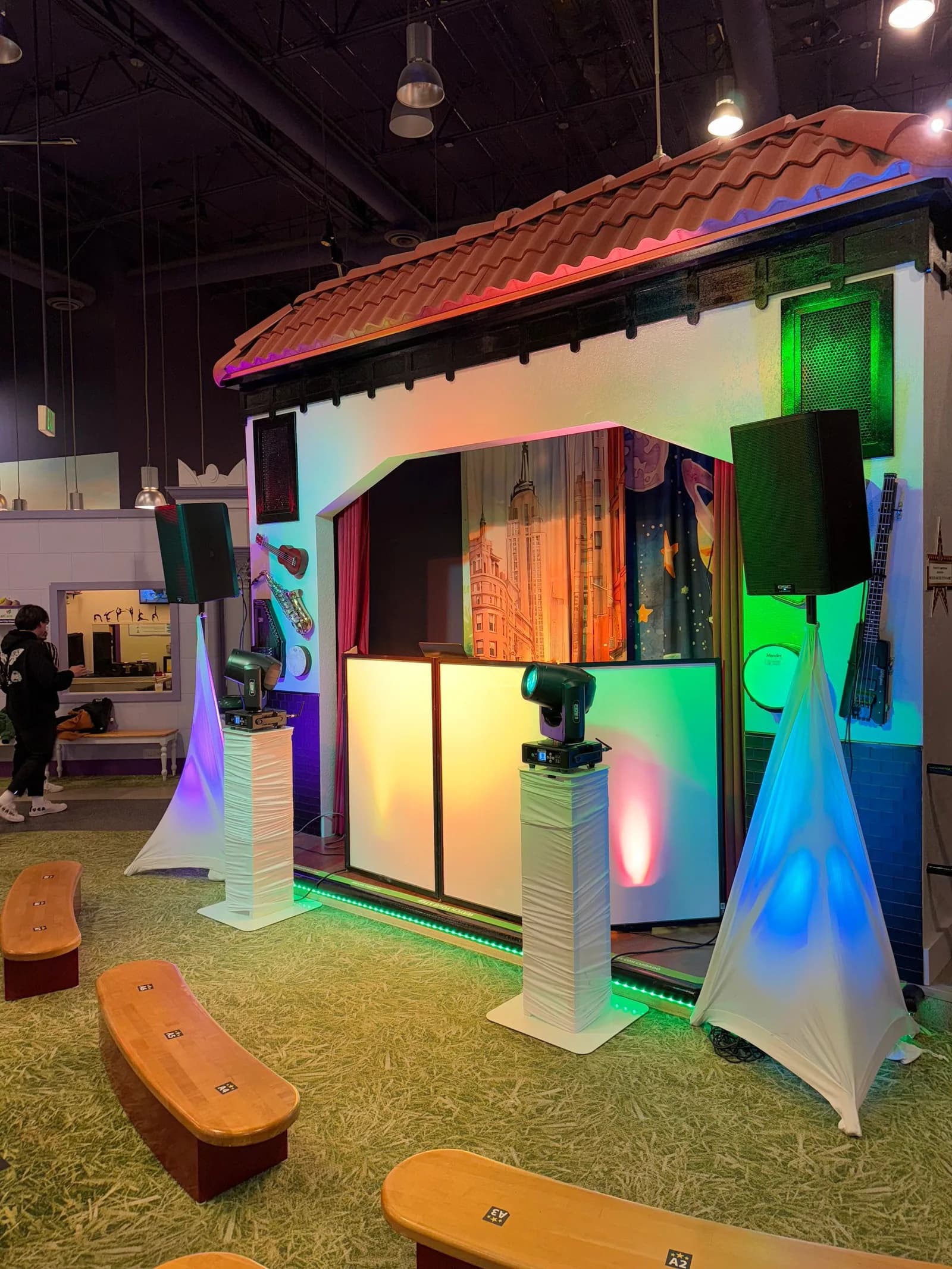 EPiK Productions photo booth set up at an event